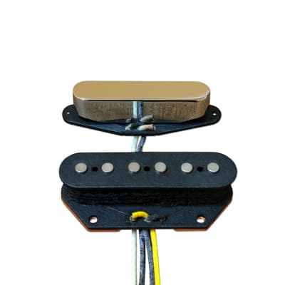 CJLab Single Coil Series T-1 Set (TLoR) - 60's Tele Pickups image 1