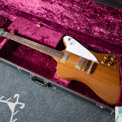 Classic 1976 Gibson  Firebird Bicentennial Edition - Natural - w OHSC - Pro Set Up by Lays Guitar! image 10