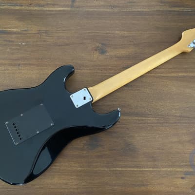 Fernandes Stratocaster, HSH, The Function, 1980s, MIJ, Black image 4