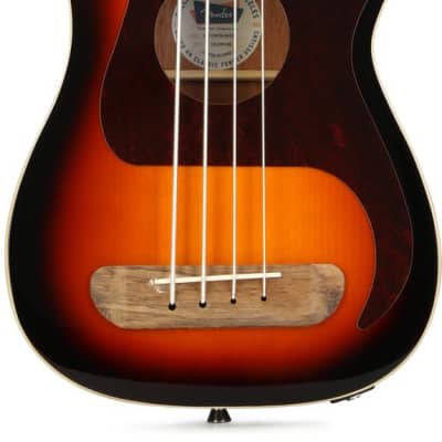 Fender Fullerton Precision Bass Uke - 3-Color Sunburst image 1