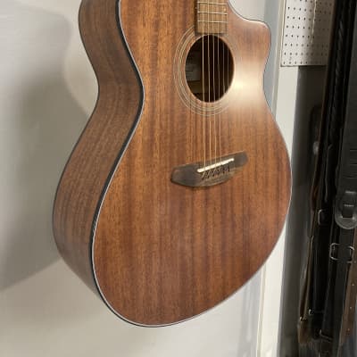 Breedlove Wildwood Concerto Satin CE Solid African Mahogany OPEN BOX image 3