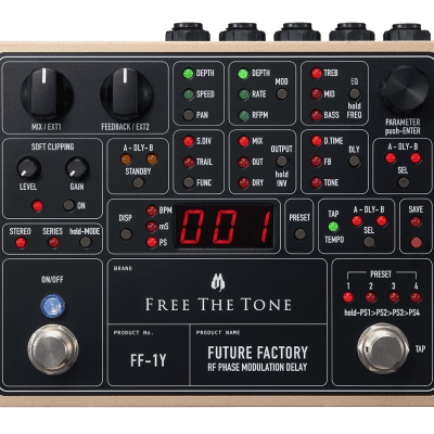 FREE THE TONE FF-1Y-K Future Factory Ken Sig Delay [SN 037A415