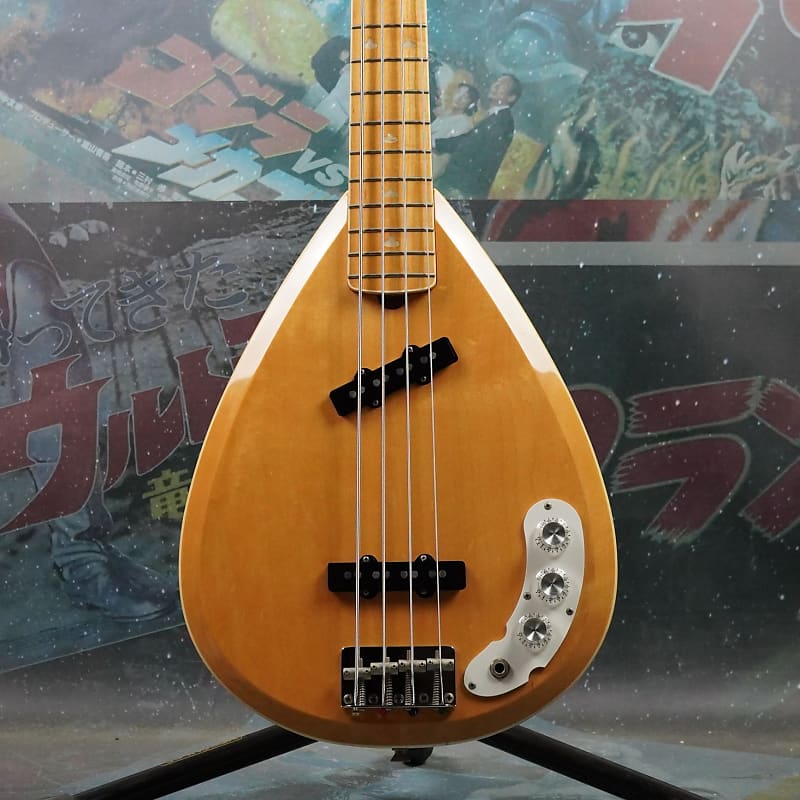 Fernandes YB-75 Teardrop 'Biwa Bass' 2000's Natural MIJ Japan