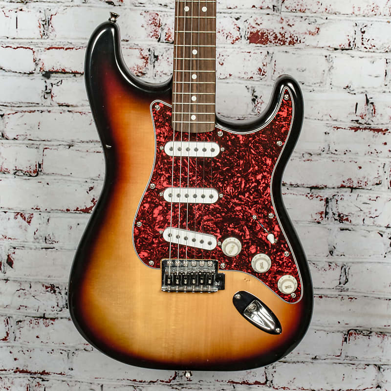 Squier - Stratocaster - Solid Body SSS Electric Guitar, Three | Reverb