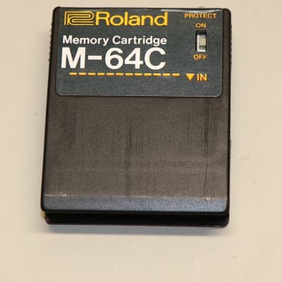 Roland M-64C Synthesizer Memory Cartridge for JX-8P JX-10 MKS-70 GR-77B