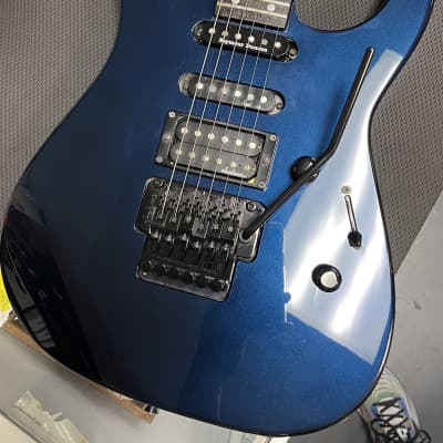 Jackson Soloist Std Professional  1994 Metallic Blue Guitar for sale