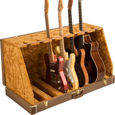 Fender Classic Series Case Stand - 3 Guitar Tweed « Stand guitare