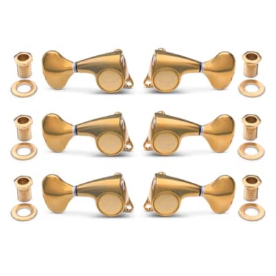 Gotoh Tuners 21:1 - 6-String, Antique Gold image 6