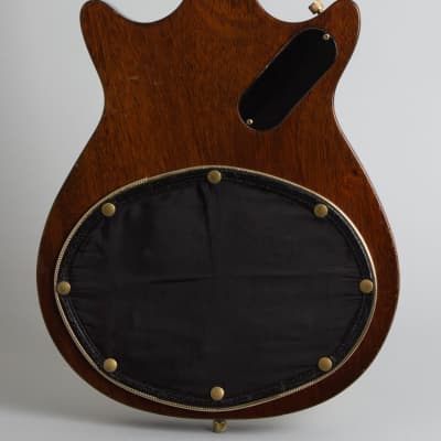 Gretsch PX-6129 Champagne Sparkle Jet Semi-Hollow Body Electric Guitar (1962), ser. #46394, original blue-grey tolex hard shell case. image 4