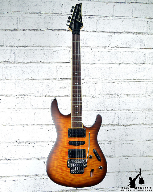 Ibanez S670FM Flame Top Sunburst | Reverb