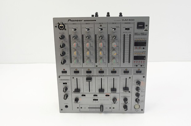 Pioneer DJM-600 4-Channel Professional DJ Mixer DJM600