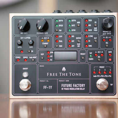 Free The Tone Future Factory FFY K Ken Signature Model Gold   Reverb