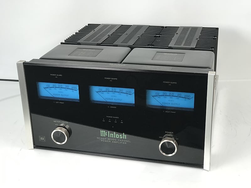 McIntosh MC207 200-Watt 7-Channel Solid State Power Amplifier image 1