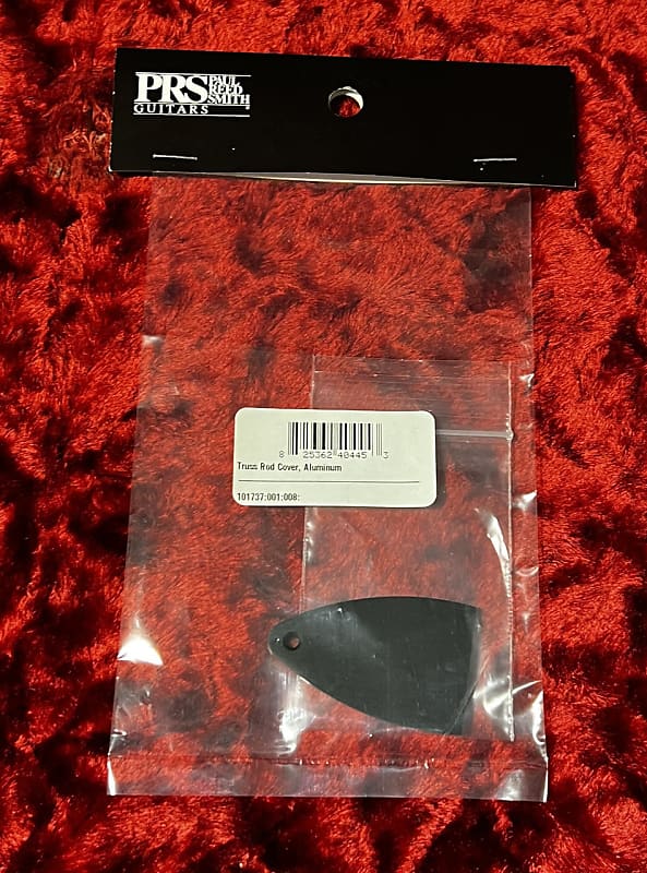 PRS Truss Rod Cover Black Anodized Aluminum for Core, CE and S2 Models image 1