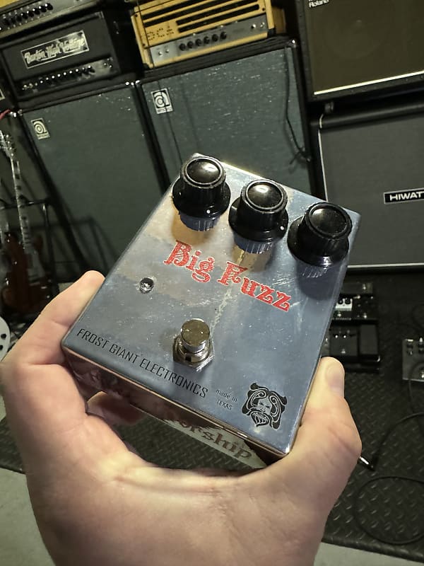 Frost Giant Electronics Gilmour Big Fuzz Muff 2023 Chrome Reverb