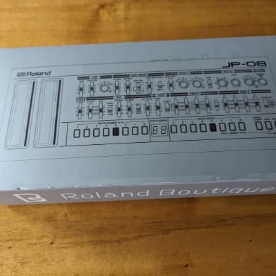 Roland JP-08 Boutique Series Synthesizer Module with K-25m Keyboard 2015 - Present - Black image 6