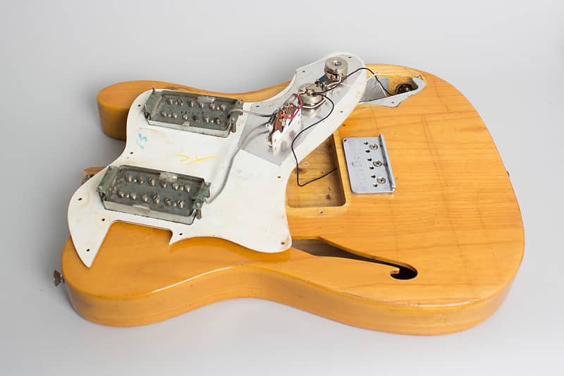 Fender Telecaster Thinline Solid Body Electric Guitar (1974)