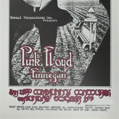 Hell's Angels Annual Party poster 1971 Benefit for the Clap