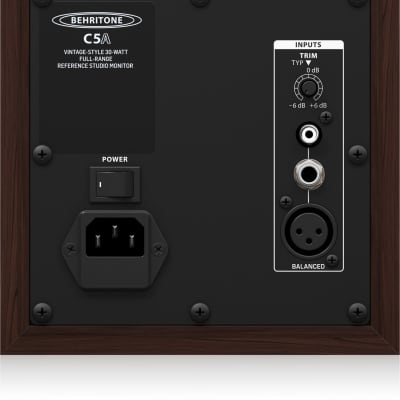 Behringer C5A Vintage-Style 30 Watt Active Full Range