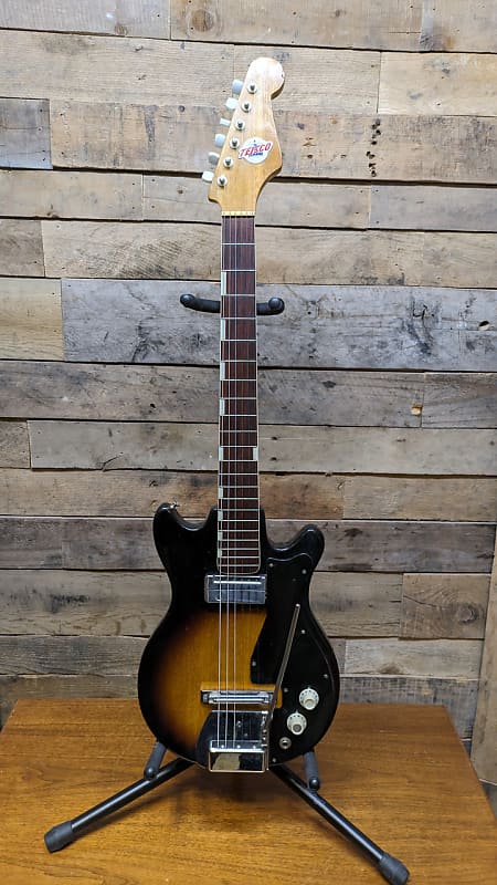 Teisco Del Ray MJ1 Vintage MIJ Electric Guitar - rare trem | Reverb