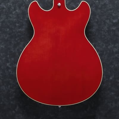 Ibanez Artcore AS7312 Semi-hollow Electric Guitar - Transparent Cherry Red image 2