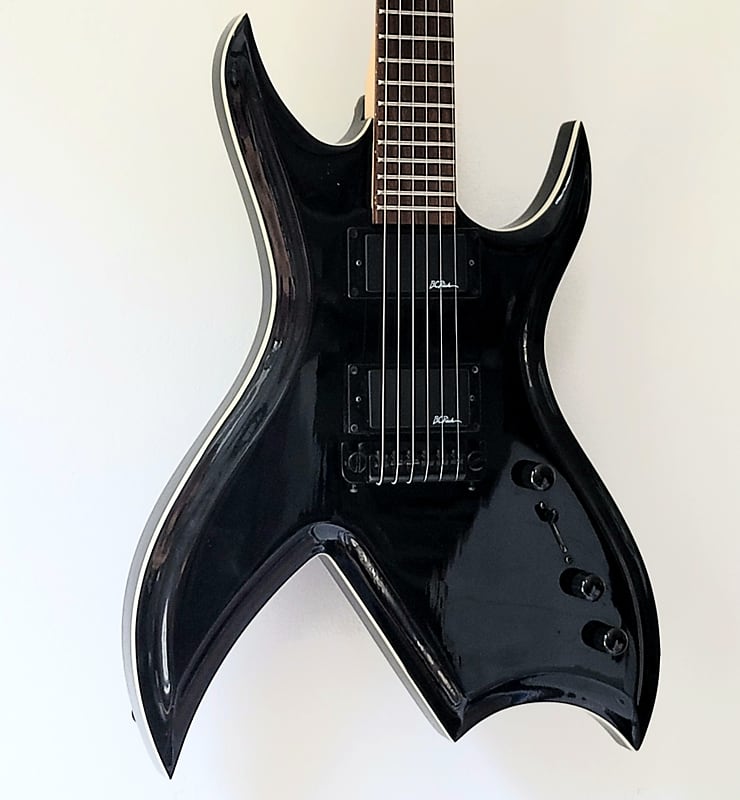 B.C. Rich Bich SE Special Edition Carved Black Wraparound W/ | Reverb