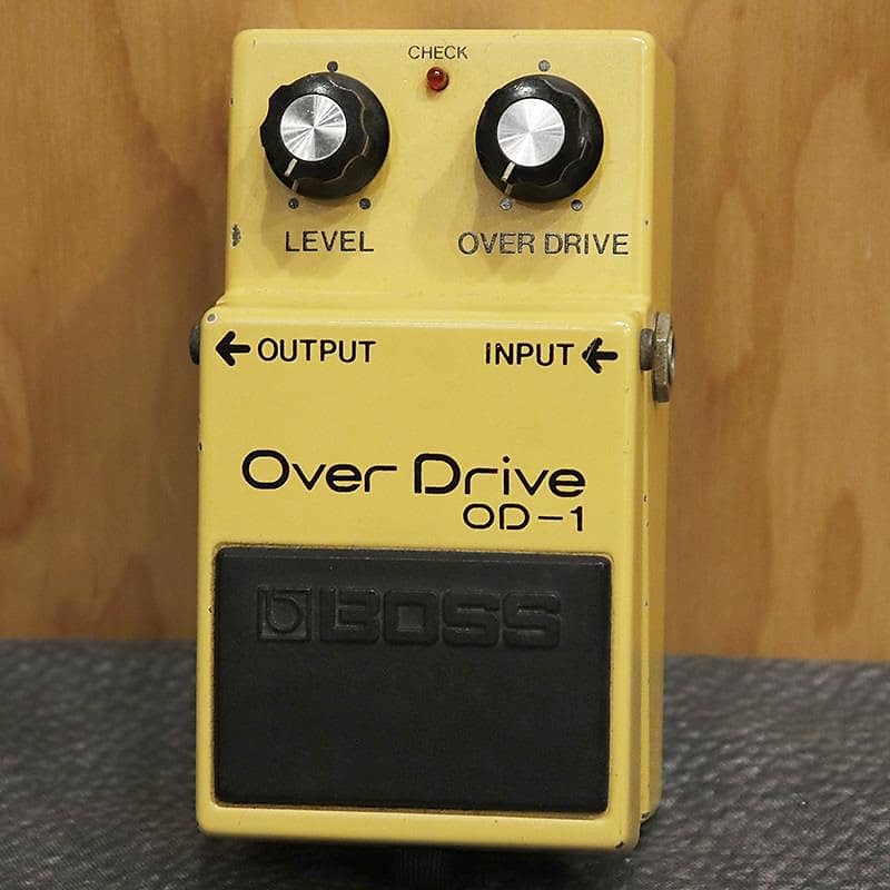 BOSS VINTAGE OD-1 Over Drive Black Screw '82 | Reverb