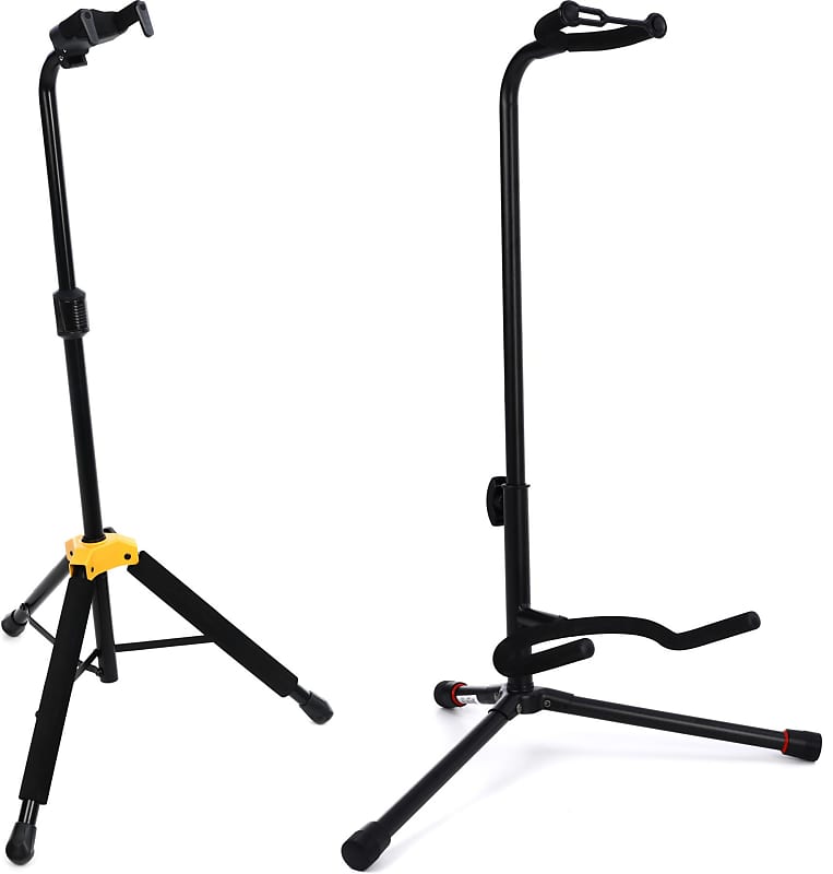 Hercules Stands GS414B PLUS Single Guitar Stand with Auto Reverb