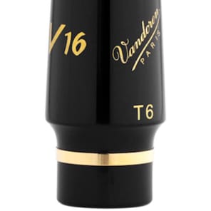 Vandoren SM822E V16 Series T6 Hard Rubber Tenor Saxophone Mouthpiece
