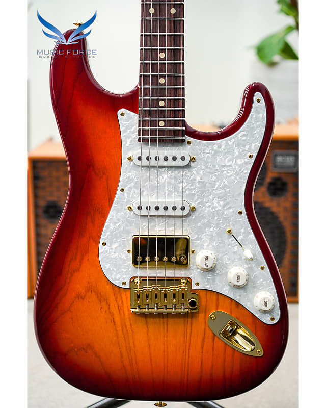 Suhr Classic S Dealer Select Limited Run - Aged Cherry Burst | Reverb