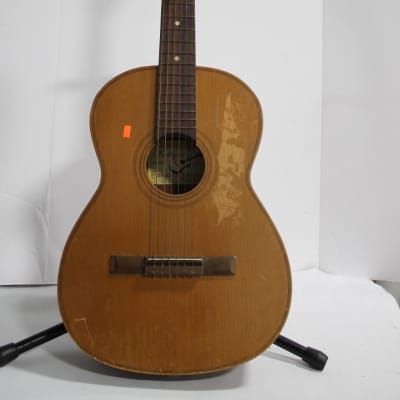 Giannini  Model 6 Acoustic Guitar  1966 Natural image 1