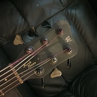 Warwick 6 string Thumb Bass 1988 - Bubinga NECK Thru image 9