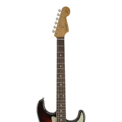 Used Fender Robert Cray Signature Stratocaster - 3-Color Sunburst w/ Rosewood FB image 5