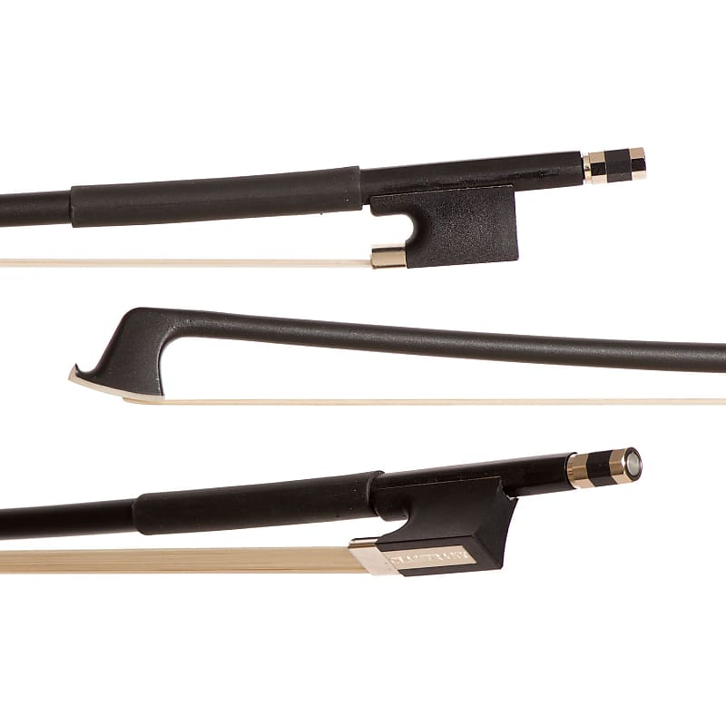 Glasser Glasser Standard Black Fiberglass 1/8 Violin Bow image 1