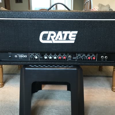 Rare Crate G1500 G 1500 Guitar Amp Amplifier Head Made in USA | Reverb