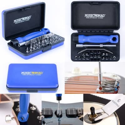 Music Nomad Guitar Tech Screwdriver and Wrench 26-piece Set MN229 NEW Includes Case! image 3