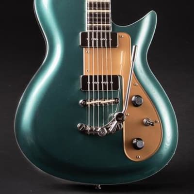 Rivolta COMBINATA XVII German Carve Top Chambered Mahogany Body 6-String Electric Guitar w/Soft Case image 3