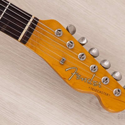 1989 Fender Telecaster Custom ‘62 Vintage Reissue TL62B-650 Candy Apple Red A-serial, Japan MIJ Fujigen image 4