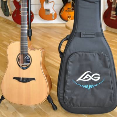 LAG Tramontane BlueWave TBW2DCE / Dreadnought Cutaway Smart Guitar / by Maurice Dupont image 2