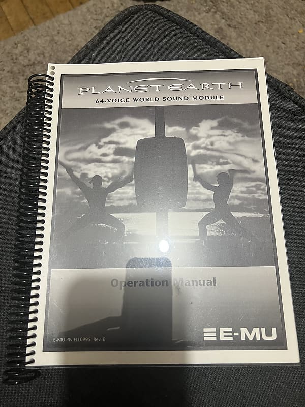 E-MU Systems Planet Earth Operations Manual image 1
