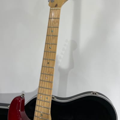 Fender American Deluxe Stratocaster Ash with Maple Fretboard 2004 - 2010 - Aged Cherry Burst image 5