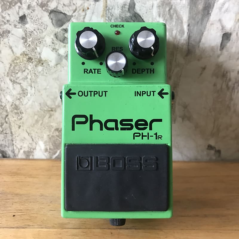 Boss PH-1R Phaser (Black Label) 1980 - 1985 - Green