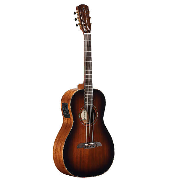 Alvarez MPA66ESHB Masterworks Parlor Acoustic/Electric Guitar (Shadowburst)  A66