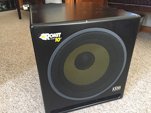 KRK Rokit 10s V1 Class D 160 watts Powered Subwoofer Sub - Main Image