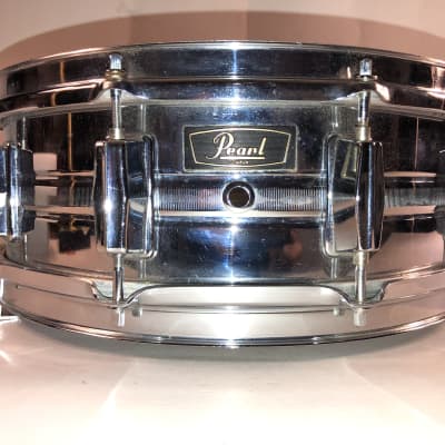 Vintage Pearl 10 lug Chrome Snare Drum image 14