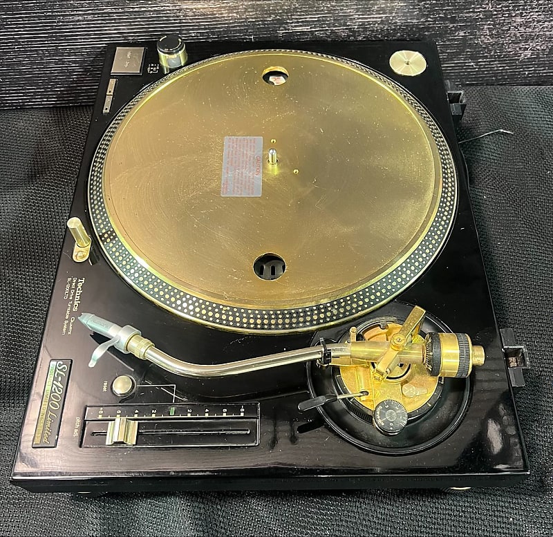 Technics SL-1200 LTD GOLD Turntable (Carle Place, NY) | Reverb