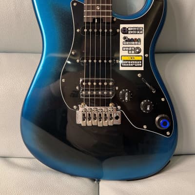 GTRS P800 Intelligent Electric Guitar with GWF4 Footswitch 2021 Dark Night for sale