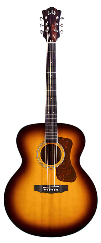 Guild F-250E Deluxe Jumbo Acoustic-Electric Guitar - Sunburst image 1