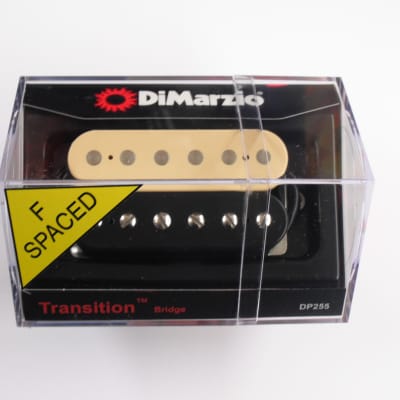 DiMarzio DP255 Transition - Black Bridge Humbucker w/Gold Magnets