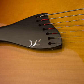 NEW PRICE! 18 " Benedetto "Custom 7 String"  (like La Venezia model) 1993 Autumn sunburst Offers OK image 13